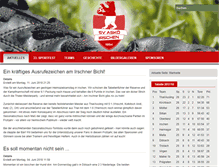 Tablet Screenshot of fussball.sv-irschen.at